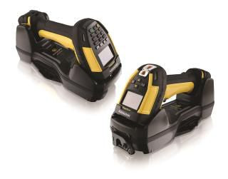 Datalogic PM9600-SR433RB barcode reader Handheld bar code reader 1D/2D Laser Black, Yellow