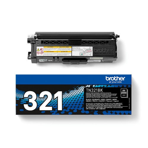 Brother TN-321BK Toner-kit black, 2.5K pages ISO/IEC 19798 for Brother DCP-L 8400/8450/HL-L 8250