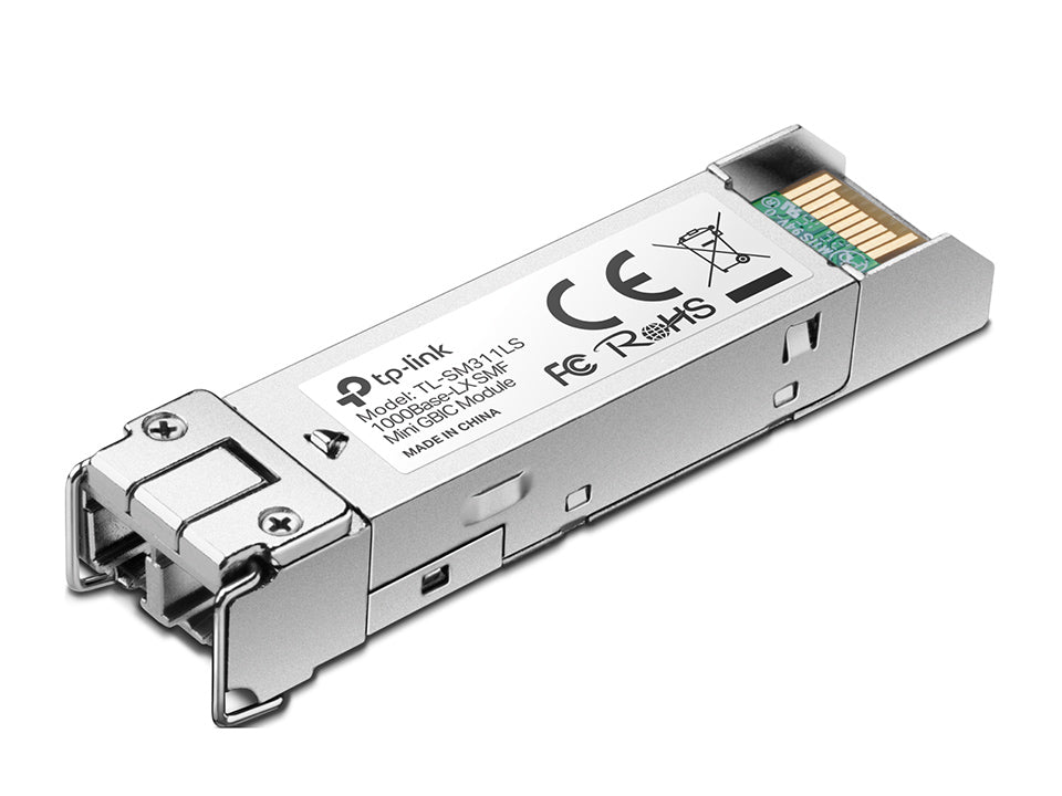 TP-Link TL-SM311LS network transceiver module Fiber optic 1250 Mbit/s mini-GBIC/SFP 1310 nm