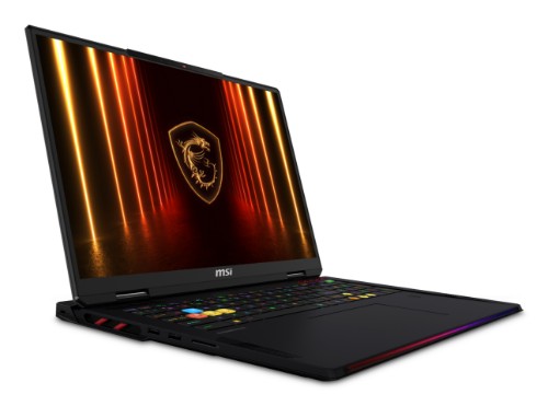 MSI Raider A18 HX A9WIG-004UK AMD Ryzen™ 9 9955HX3D Laptop 45.7 cm (18") UHD+ 64 GB DDR5-SDRAM 2 TB SSD NVIDIA GeForce RTX 5080 Wi-Fi 7 (802.11be) Windows 11 Home Advanced Black