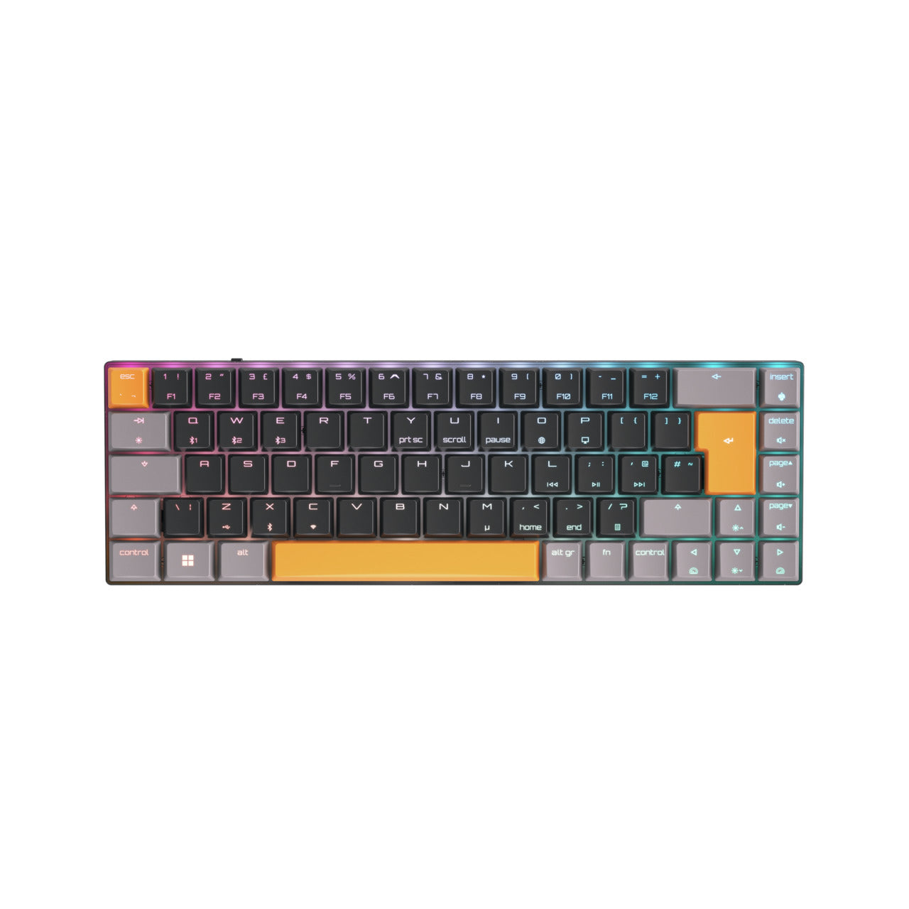 CHERRY MX-LP 2.1 Compact Wireless keyboard Gaming RF Wireless + Bluetooth QWERTY UK English Black