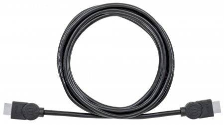 Manhattan HDMI 4K@30Hz Cable with Ethernet, 1.8m, Suitable for ALL 1080p/HD and majority of 4K uses (check your system 4K specification to be sure), Male to Male, Black, Ultra HD 4k x 2k, Lifetime Warranty, High Speed, Equivalent to HDMIMM6HS