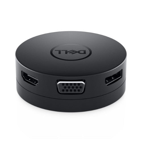 DELL Mobile Adapter DA300 Wired USB 3.2 Gen 2 (3.1 Gen 2) Type-C Black