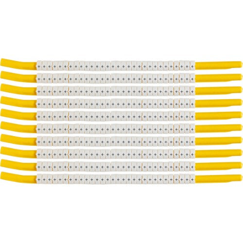 Brady SCN-18-PLUS cable marker Black, White Nylon 300 pc(s)