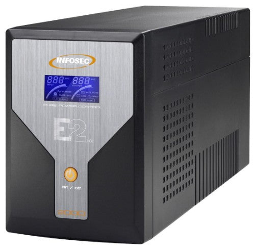 Infosec E2 LCD, 2000VA uninterruptible power supply (UPS) 2 kVA