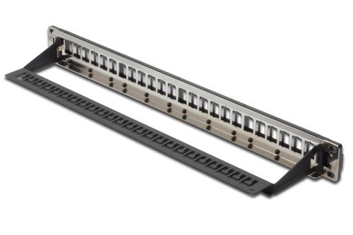 Digitus Modular Patch Panel for Keystone Jack 1U Rack Mount - Unloaded