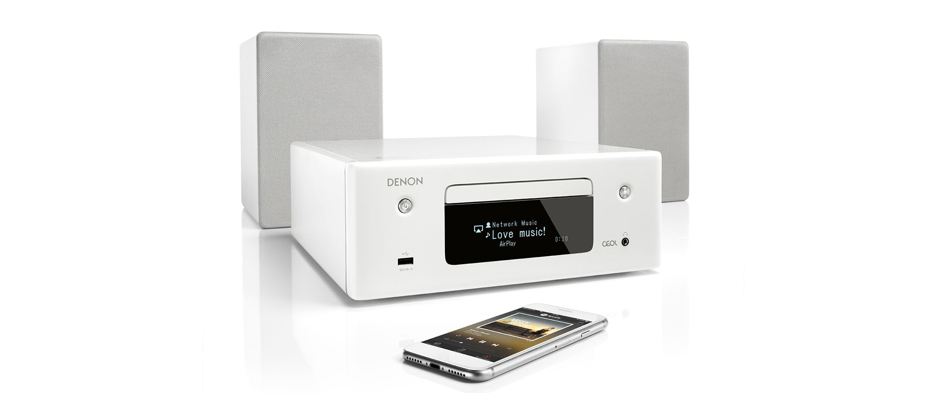 Denon CEOL N10 130 W White