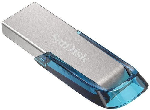 SanDisk Ultra Flair USB flash drive 32 GB USB Type-A 3.2 Gen 1 (3.1 Gen 1) Blue, Silver
