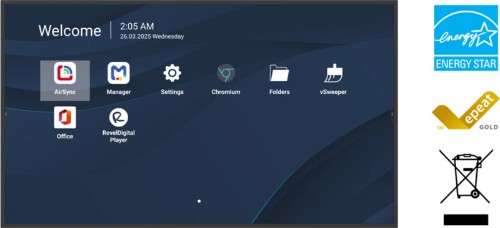 Viewsonic 43" 4K Professional Commercial Display with ProAV Integration