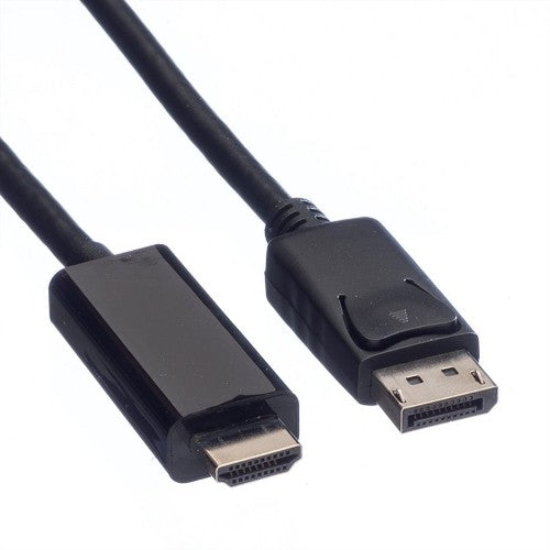 VALUE DisplayPort Cable, DP - UHDTV, M/M, 1 m