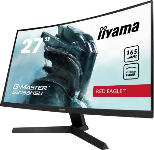 iiyama G-MASTER Immerse yourself in the game with the curved G2766HSU with FreeSync Premium