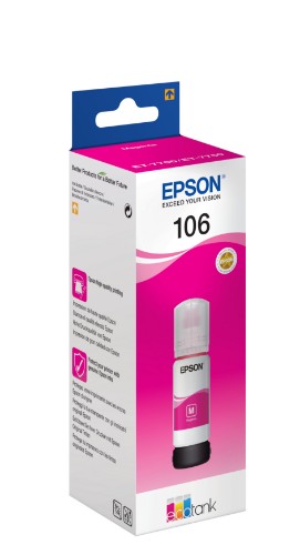 Epson C13T00R340/106 Ink bottle magenta, 5K pages 3400 Photos 70ml for Epson ET-7750
