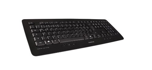 CHERRY DW 5100 keyboard Mouse included Universal RF Wireless AZERTY Belgian Black