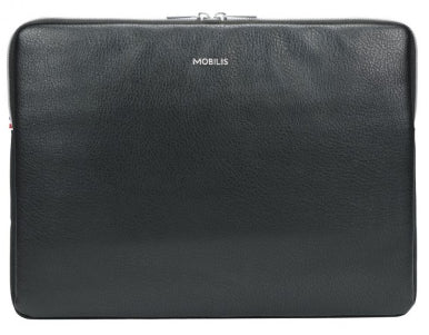 Mobilis PURE SLEEVE notebook case 35.6 cm (14") Sleeve case Black, Silver