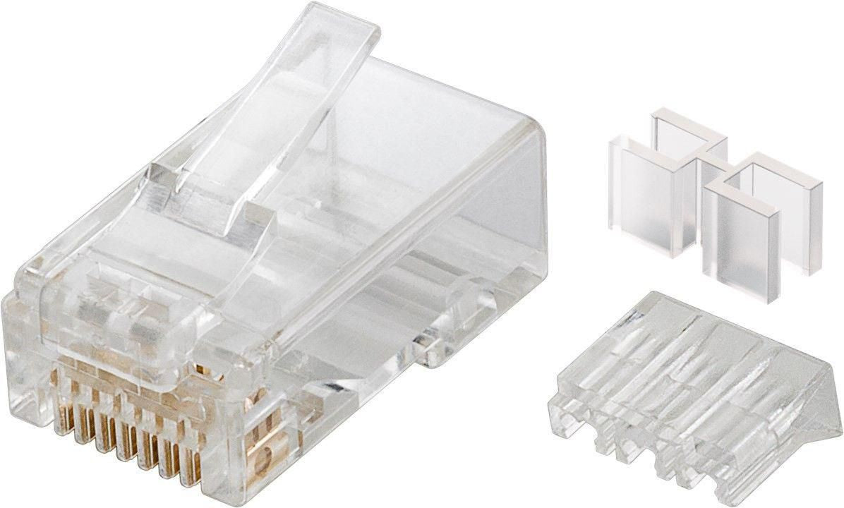 Microconnect KON505-10 wire connector RJ45 Translucent