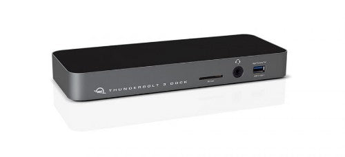 OWC OWCTB3DK14PSGG laptop dock/port replicator Wired Thunderbolt 3 Grey