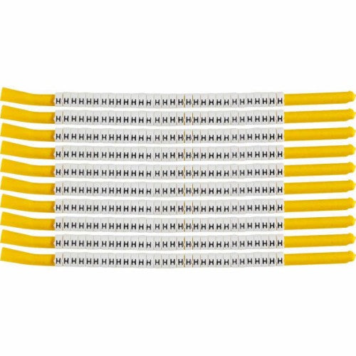 Brady SCN-18-H cable marker Black, White Nylon 300 pc(s)