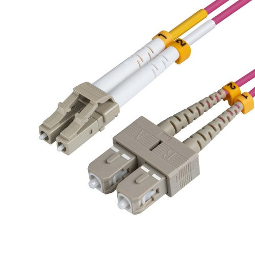 Microconnect FIB4220005P InfiniBand/fibre optic cable 0.5 m SC Violet