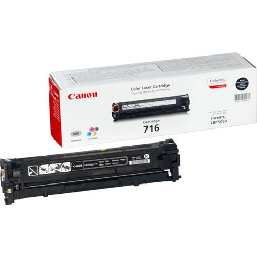 Canon 1980B002/716BK Toner cartridge black, 2.3K pages/5% for Canon LBP-5050