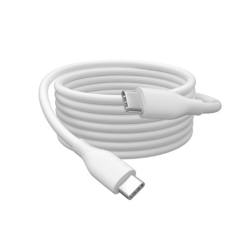 Digitus USB-C silicone connection cable, 0.5m, white