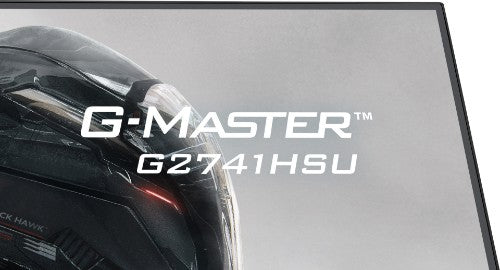 iiyama G-MASTER Get ahead with the 27" G2741HSU Black Hawk monitor with IPS Panel Technology and 1ms MPRT