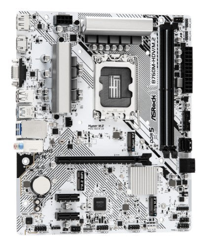 Asrock B760M-HDV/M.2 motherboard Intel B760 LGA 1700 micro ATX