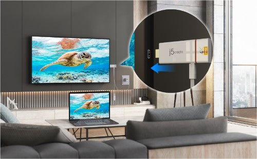 j5create ScreenCast 4K Max Wireless Display Adapter