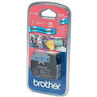 Brother MK-521BZ DirectLabel blue on black 9mm x 8m for Brother P-Touch M 9-12mm