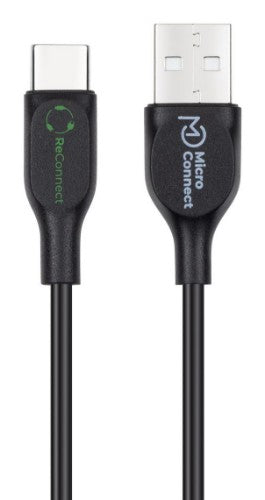 Microconnect ECO-USB3.1CCHAR3B USB cable USB 2.0 3 m USB A USB C Black