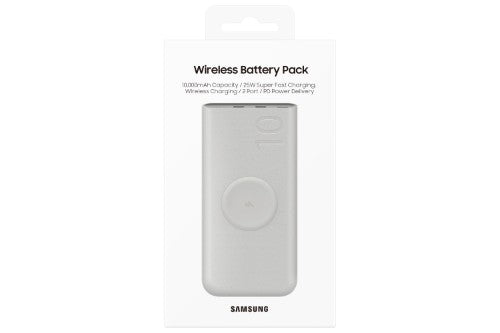 Samsung EB-U2510XUEGWW power bank 10000 mAh Wireless charging Beige