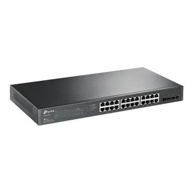TP-Link JetStream 28-Port Gigabit Smart PoE Switch with 24-Port PoE+