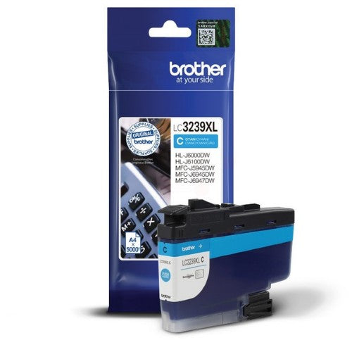 Brother LC-3239XLC Ink cartridge cyan, 5K pages for Brother MFC-J 5945