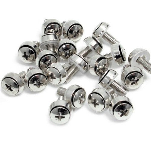 StarTech.com M6 x 12mm - Mounting Screws - 100 Pack