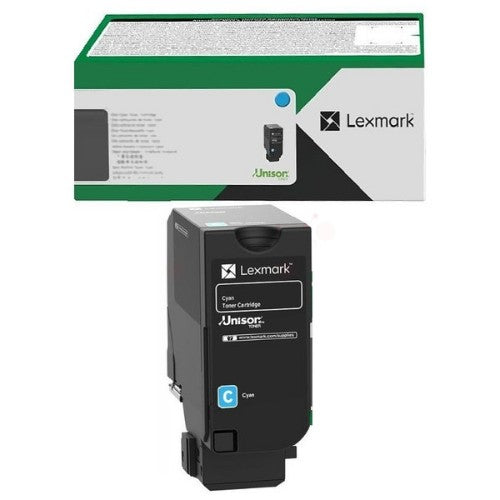 Lexmark 71C2XC0 Toner-kit cyan extra High-Capacity return program, 12.5K pages ISO/IEC 19752 for Lexmark CS 735