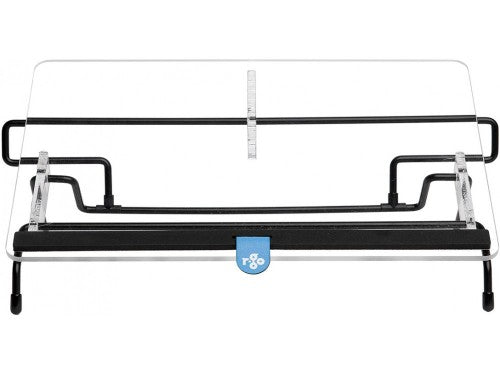 R-Go Tools Document holder R-Go Flex Read, ergonomic, with soft foam wrist rest, transparent acrylic