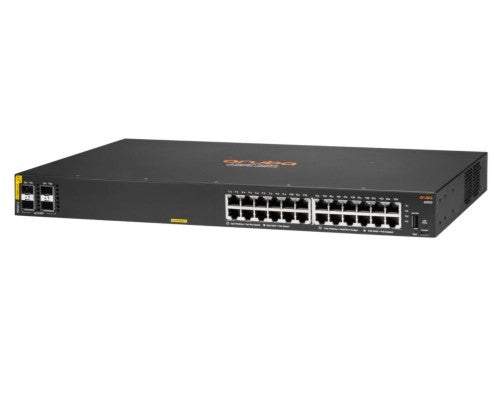 HPE Aruba Networking Aruba 6000 24G Class4 PoE 4SFP 370W Managed L3 Gigabit Ethernet (10/100/1000) Power over Ethernet (PoE) 1U