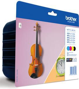 Brother LC-127XLVALBP Ink cartridge multi pack Bk,C,M,Y, 4x1.2K pages ISO/IEC 24711 Pack=4 for Brother MFC-J 4510