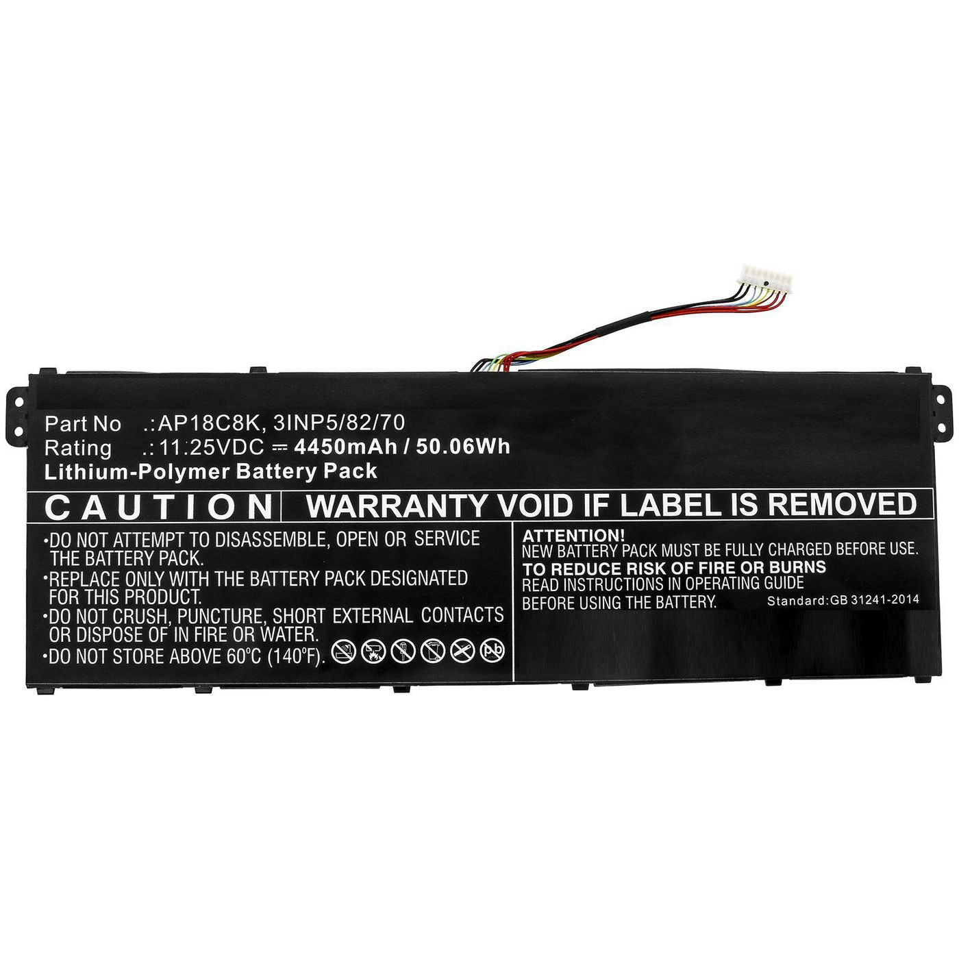 CoreParts MBXAC-BA0099 laptop spare part Battery