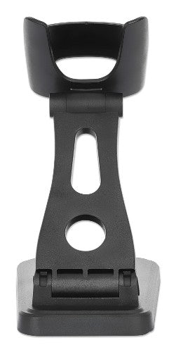 Manhattan Adjustable Barcode Scanner Stand, Height and Angle Adjustable, suitable for barcode scanner products 153997, 154116 and 154185, Black, Lifetime Warranty