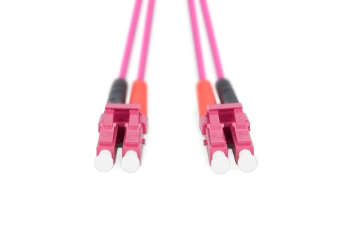 Digitus Fiber Optic Multimode Patchcord, OM4, LC / LC