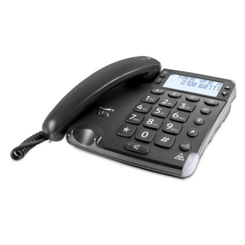 Doro Magna 4000 Analog telephone Caller ID Black