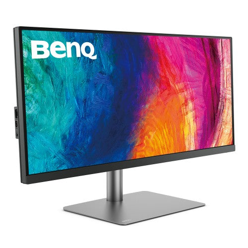 BenQ PD3420Q computer monitor 86.4 cm (34") 3440 x 1440 pixels Quad HD LED Grey