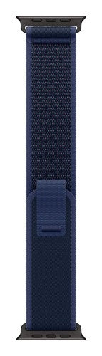 Apple 49mm Blue Trail Loop - M/L - Black Titanium Finish