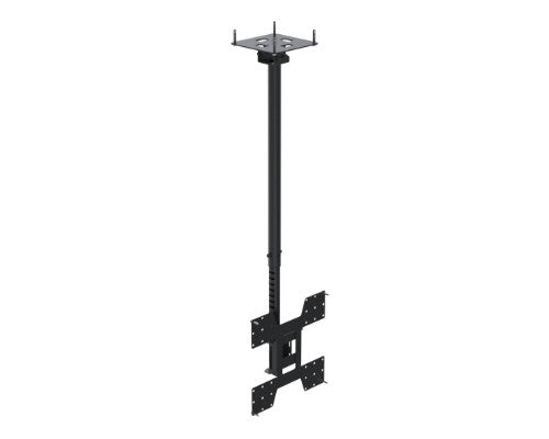 Ergonomic Solutions SpacePole Digital Signage Telescopic ceiling mount for screens up to 75" (VESA 200 to VESA 400)
