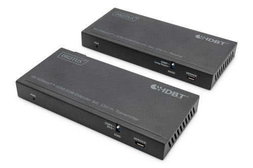 Digitus 4K HDBaseT™ 2.0 HDMI KVM extender set, 150 m