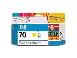 HP C9454A/70 Ink cartridge yellow 130ml for HP DesignJet Z 2100/3100/3200/5200/5400