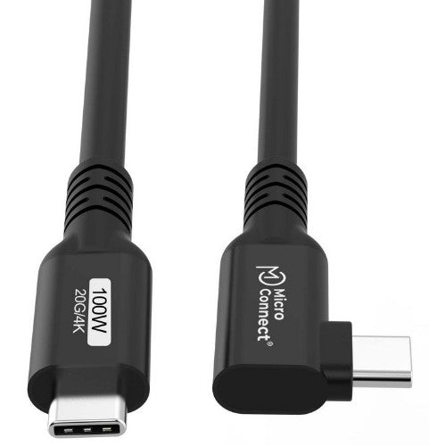 Microconnect USB3.2CC3-A USB cable USB 3.2 Gen 2x2 3 m USB C Black