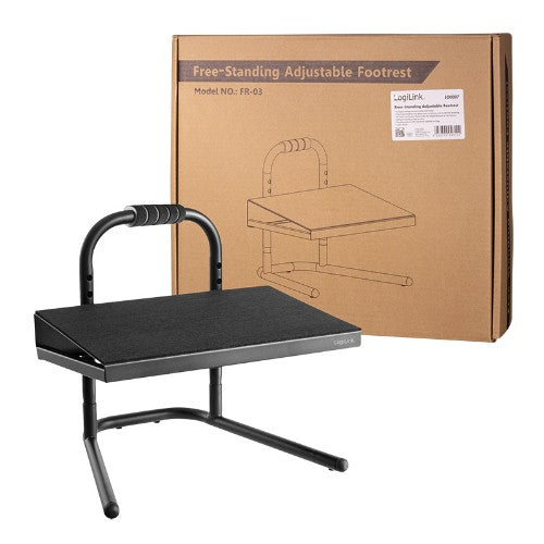 LogiLink EO0007 foot rest Black