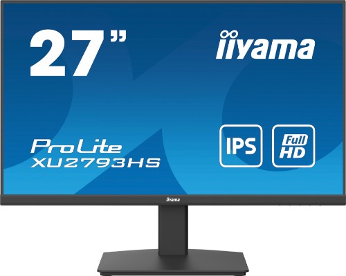 iiyama ProLite 27” Full HD IPS monitor with edge-to-edge design, perfect for multi-monitor setups
