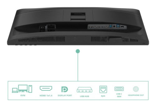 AOC 24P4CV computer monitor 60.5 cm (23.8") 1920 x 1080 pixels Full HD LED Black